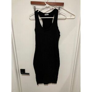 La Clef Women's Racerback Dress, Black, Medium